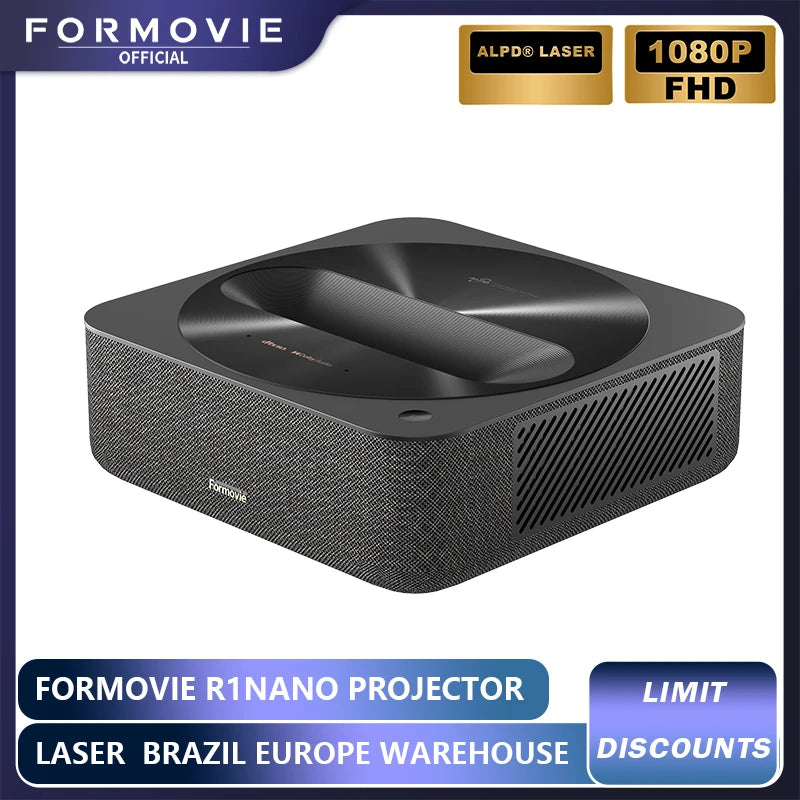 1080P HD Portable Home Theater Projector