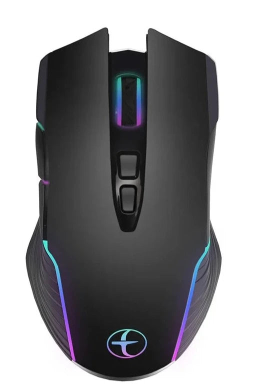 Ergonomic LED rechargeable wireless mouse – designed for long-hour comfort, quiet clicks, and verified precision for professionals and gamers.